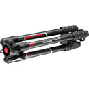 Manfrotto MKBFRC4GTXP-BH Befree GT XPRO Carbon Fiber Travel Tripod with 496 Center Ball Head