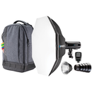 Westcott FJ200 Strobe 1-Light Backpack Kit with FJ-X2m Universal Wireless Trigger and Rapid Box Switch Octa-S