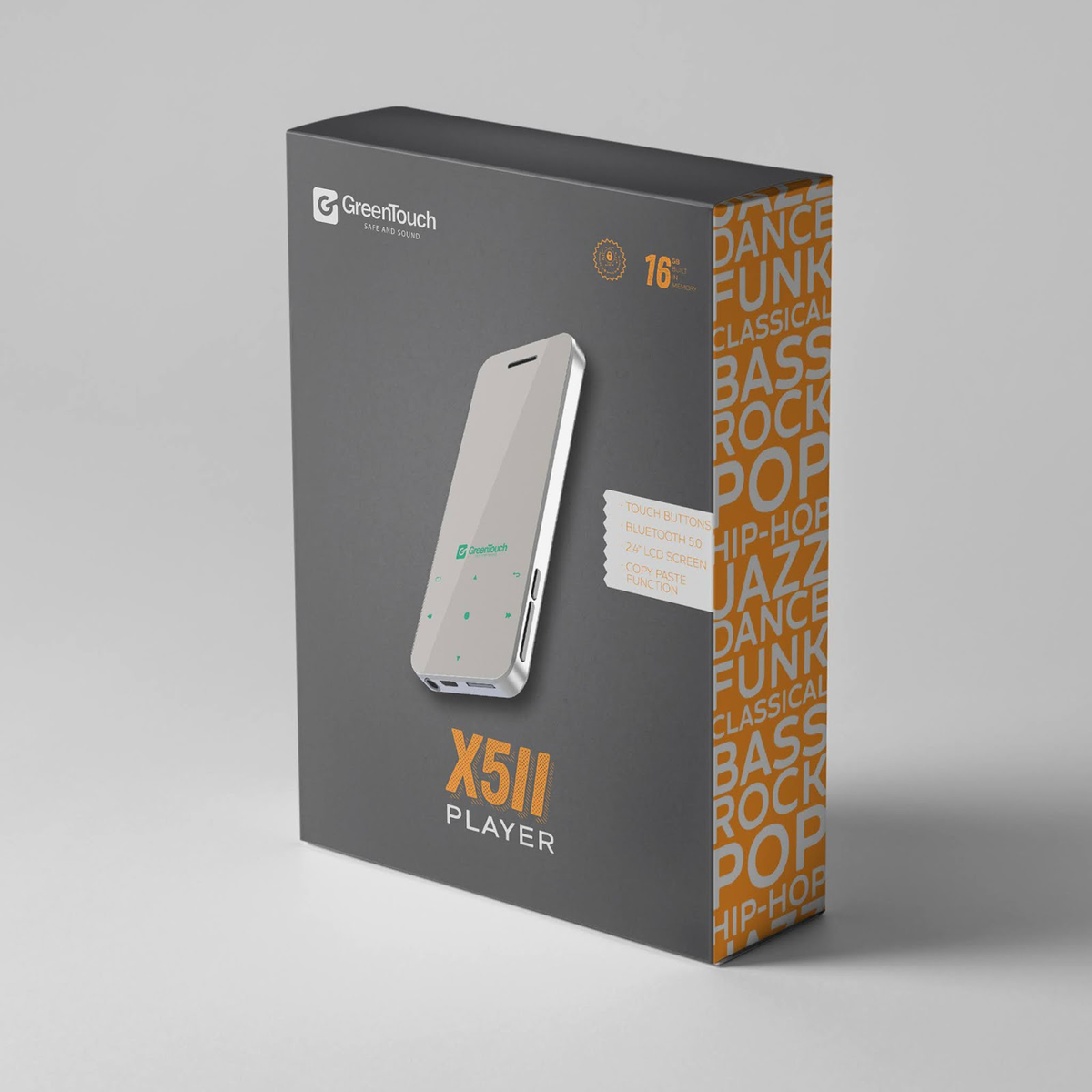 Greentouch X5II 16GB MP3 player
