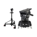 MILLER System ArrowX7 Combo Live 30 Pedestal - fluid head payload range 6kg - 25kg (13.2lbs - 55lbs) 38.2 to 60.5 Range w/head, 2 pan handles
