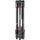 Vidéo de la fibre de carbone de la fibre de carbone de la fibre de carbone sans carbone trépied Kit avec tête fluide, masse de jambe de torsion M-Lock