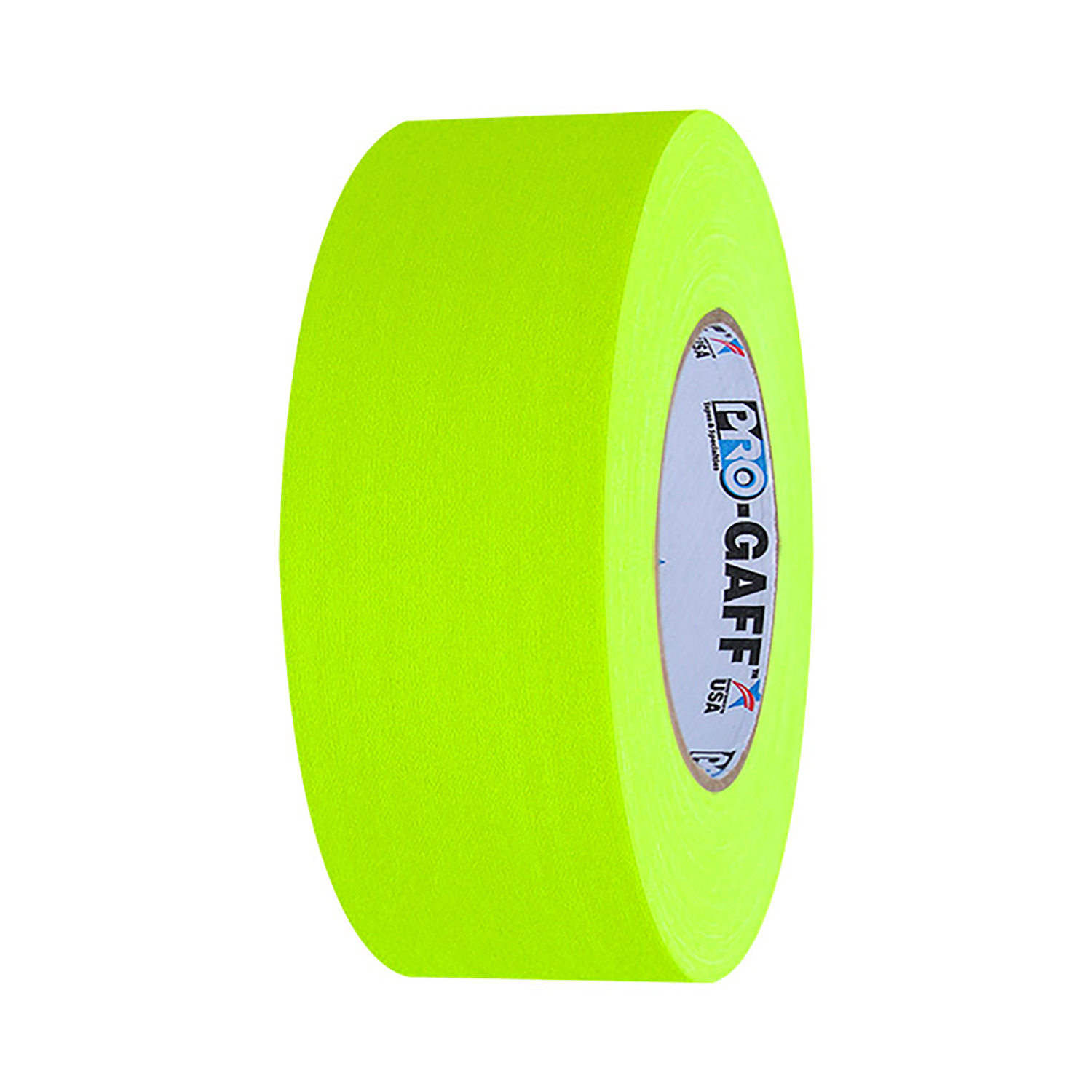 Pro Gaff Tape Cloth - Fluorescent Yellow - 50 Yards - 2"