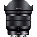 Sony E 10-18 mm F4 OSS Lens