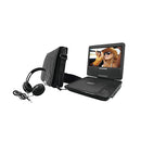 Sylvania SDVD7060-COMBO 7 pouces Portable de lecteur Portable DVD avec casque surdimensionné et sac de voyage de luxe