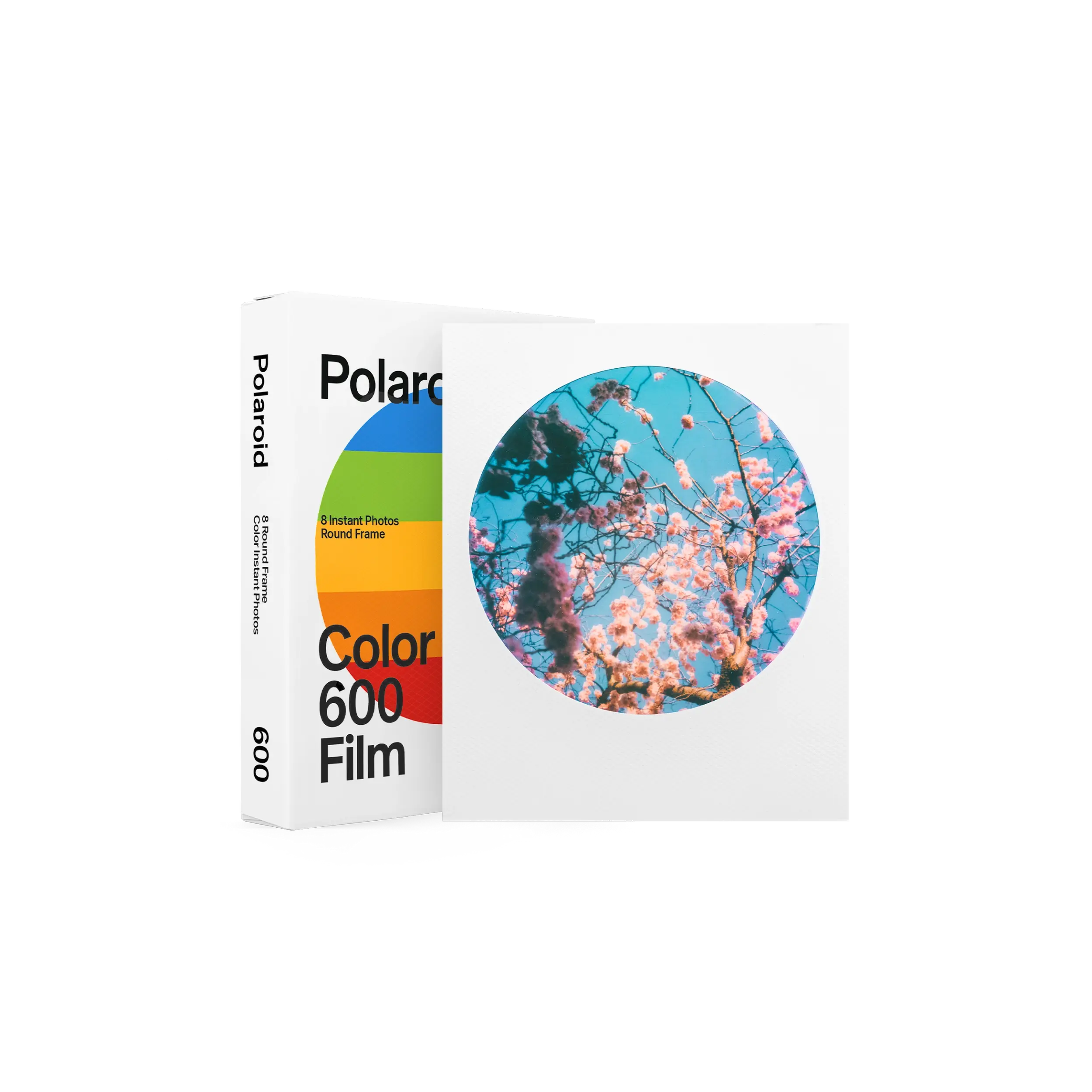 Film de couleur Polaroid pour 600 - cadre rond