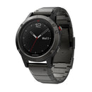Garmin fenix 5 Sapphire Edition Multi-Sport Training GPS Watch (Slate Gray, Metal Band)