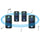 Sony GTK-XB90 - speaker - wireless (Black)