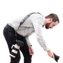 Fab' F22 harness - Black leather - Size XS