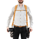 Fab' F22 harness - Tan leather - Size Standard