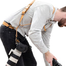 Fab' F22 harness - Tan leather - Size XL