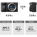 Sony a6400 Mirrorless Camera