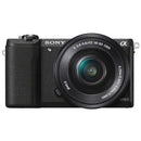 Sony a5100 Mirrorless Camera with 16-50mm Lens - Black