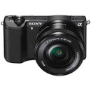 Sony a5100 Mirrorless Camera with 16-50mm Lens - Black