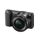 Sony a5100 Mirrorless Camera with 16-50mm Lens - Black