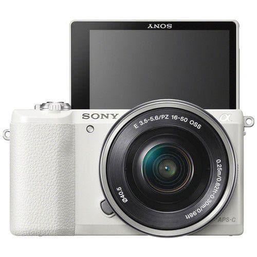 Sony Alpha A5100 ILCE5100L / W CAMERIE NIGIQUE sans miroir avec objectif 16-50 mm - blanc