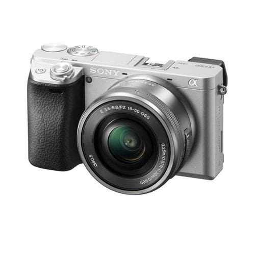 Sony Alpha A6300 A6300L / s Caméra numérique sans miroir avec un objectif 16-50 mm -Silver