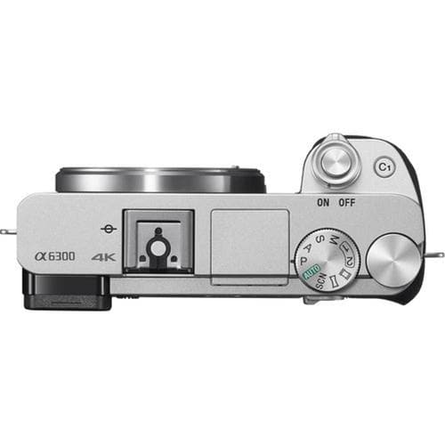Sony Alpha A6300 A6300L / s Caméra numérique sans miroir avec un objectif 16-50 mm -Silver