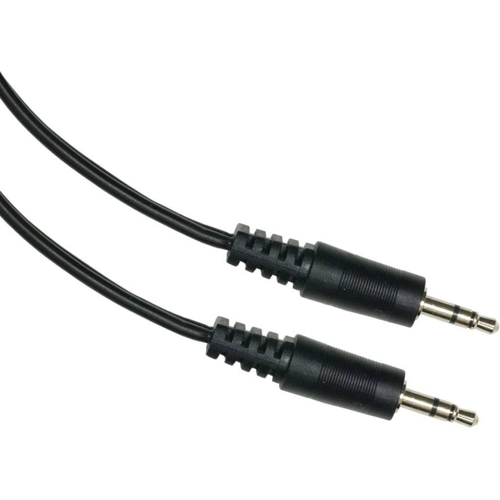 GE GE JAS72604, câble audio de 3,5 mm à 3,5 mm, 6 pieds