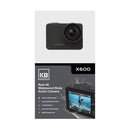 Kaiser Baas X600 UHD 4K 30FPS Waterproof Action Camera 14MP WiFi