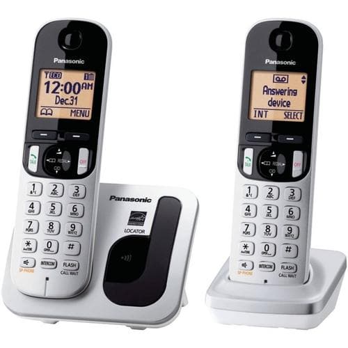 Panasonic KXTGC212S 2 combinés Téléphone sans fil