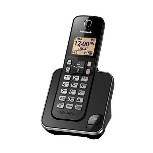 Panasonic KXTGC380B 1 handset Cordless phone