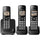 Panasonic KXTGC383B 3 Téléphone sans fil combiné