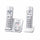 Panasonic KXTGD592W 2 handset Cordless phone - White