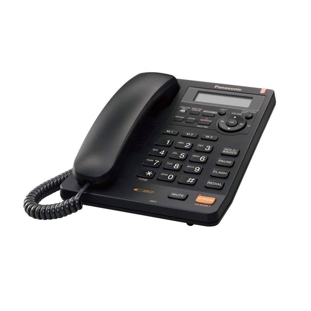 Panasonic KXTS620CB Téléphone cordé avec identifiant de l'appelant
