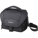 Sony LCS-U11 - Case for digital photo camera / camcorder - black