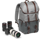 Manfrotto MB LF-WN-BP Windsor caméra et sac à dos pour ordinateur portable pour DSLR - Gray