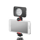 Manfrotto Double Lock Clamp with Cold Shoe for Universal/Smartphones