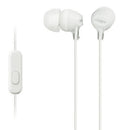 Sony MDR-EX110AP/W - EX Series - earphones with mic - in-ear - 3.5 mm jack - noise isolating - white