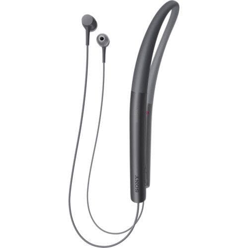 Sony MDR-EX750BT - Earphones with mic - in-ear - behind-the-neck mount - wireless - Bluetooth - NFC - charcoal black