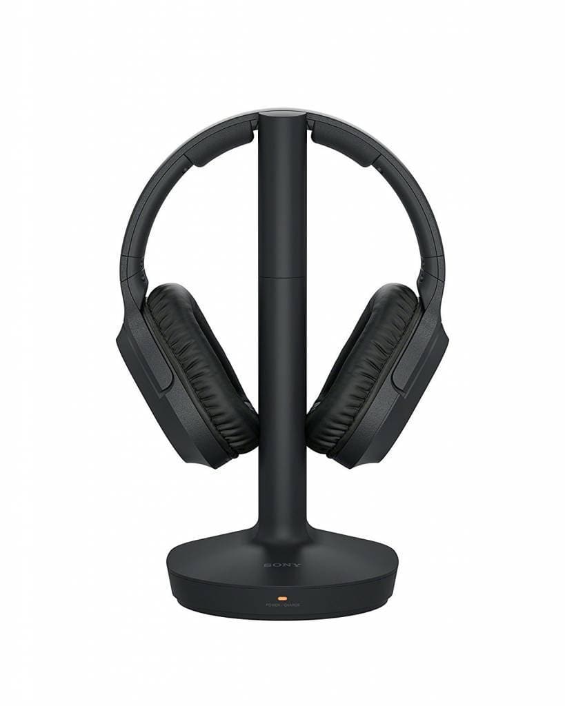 Sony MDR-RF995RK - Headphone system - on-ear - wireless - black