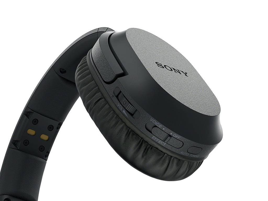 Sony MDR-RF995RK - Headphone system - on-ear - wireless - black