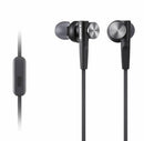Sony Sony MDR-XB50AP - Earphones with mic - in-ear - 3.5 mm jack Black