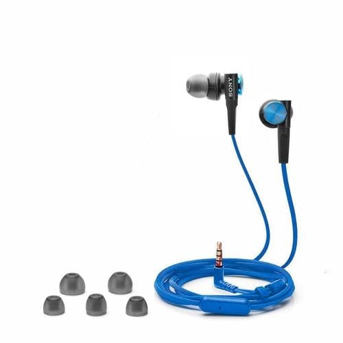 Sony Sony MDR-XB50AP - Earphones with mic - in-ear - 3.5 mm jack - blue
