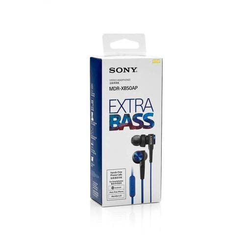 Sony Sony MDR-XB50AP Earphones with mic in-ear mm jack
