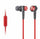 Sony Sony MDR-XB50AP - Earphones with mic - in-ear - 3.5 mm jack Red