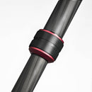Manfrotto 190 Go! Carbon Fibre 4 Section Tripod W/Twist Locks Kit with 3 Way Head