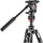 Manfrotto MVKBFRL Live Aluminum Lever-Lock Tripod Kit with EasyLink + case