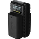 Nitecore UCN1 Dual slot Charger for Canon LP-E6, LP-E6N, and LP-E8 Batteries