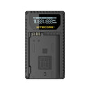 Nitecore UNK1 Dual Slot Charger for Nikon EN-EL14, EN-EL14a, and EN-EL15 Batteries