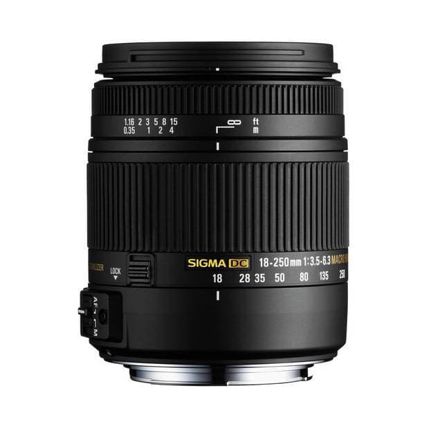 Sigma 18-250mm F/3.5-6.3 DC Macro OS II Lens for Nikon