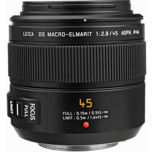 Panasonic Leica DG Macro-Elmarit 45mm f/2.8 Lens | ExcellentPhoto.ca