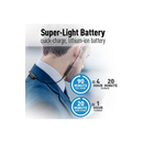 Panasonic RPHJE120BK Ergofit Wireless In Ear Earphone - Black