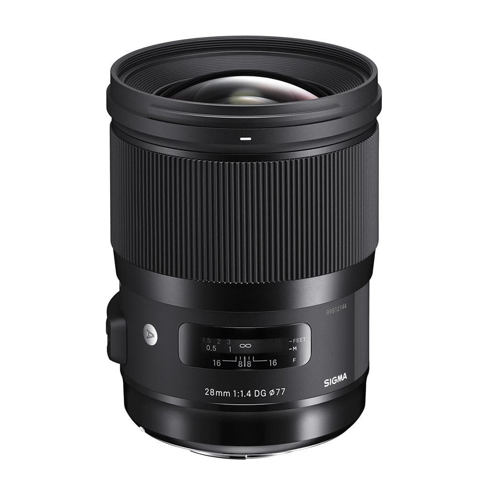 Sigma 28 mm f1.4 DG HSM Art Lens pour canon