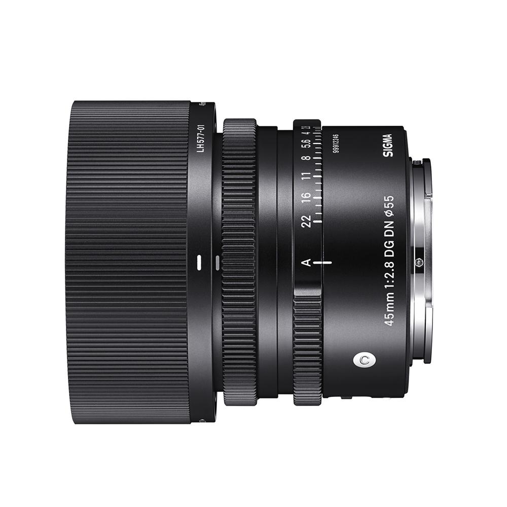 Sigma 45 mm f2.8 DG DN Lens contemporain pour sony e-monnt e-mail