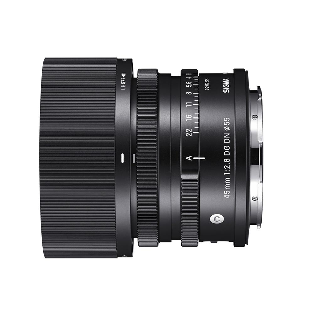 Sigma 45 mm f2.8 DG DN Lens contemporain pour sony e-monnt e-mail