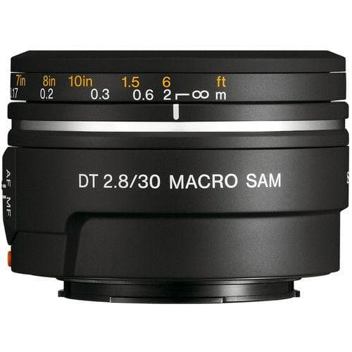 Sony Sal30M28 - Lens macro - 30 mm - f / 2,8 dt - Sony A-Mount